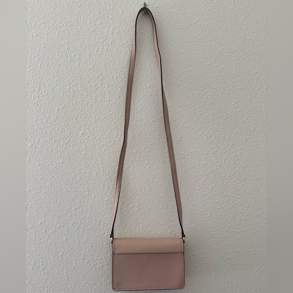 Kate Spade Small Crossbody Bag Light Pink With Gold Hardware - Picture 3 of 10